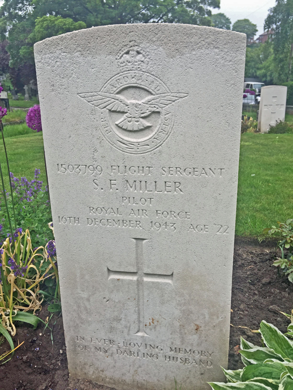 F/Sgt Stanley Frederick Miller<br /><br /><br />died on active duty - December 16th, 1943